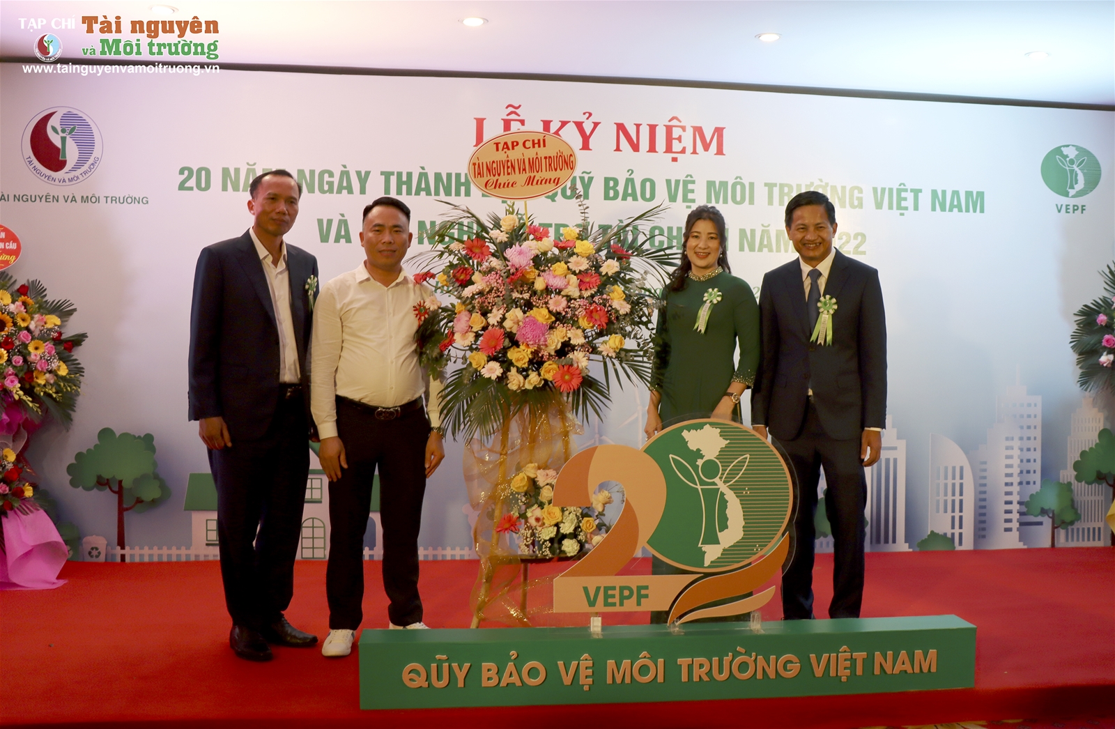 Quỹ Bảo vệ Môi trường Việt Nam kỷ niệm 20 năm thành lập