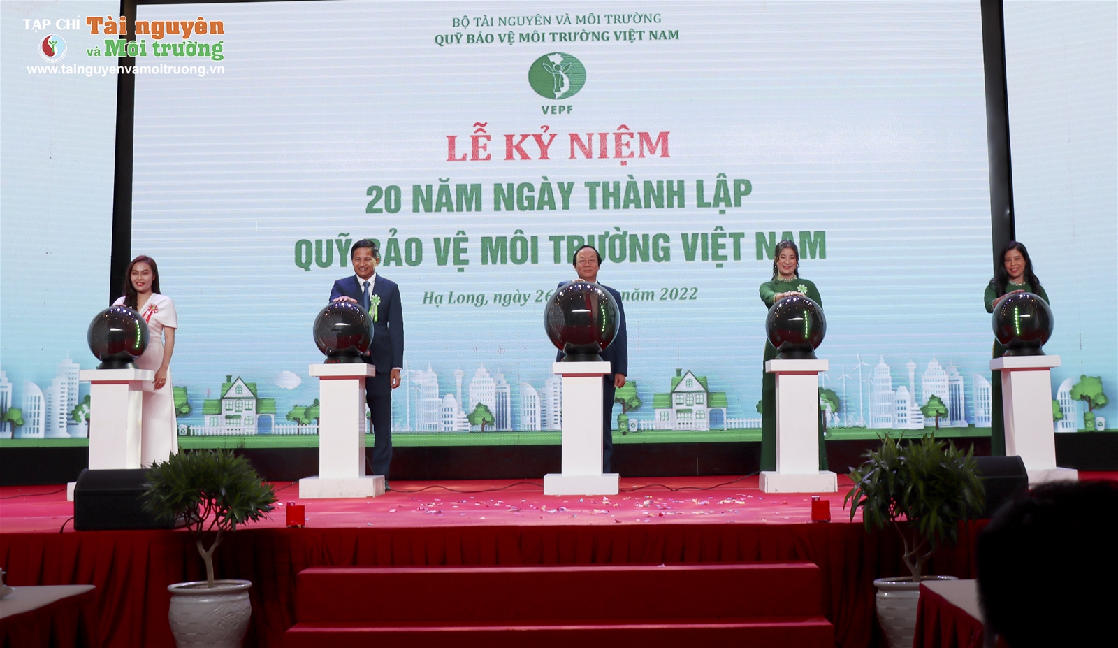 Quỹ Bảo vệ Môi trường Việt Nam kỷ niệm 20 năm thành lập