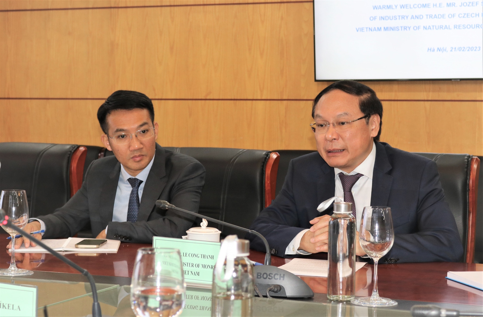 Việt Nam và Cộng hòa Séc tăng cường hợp tác về địa chất, khoáng sản