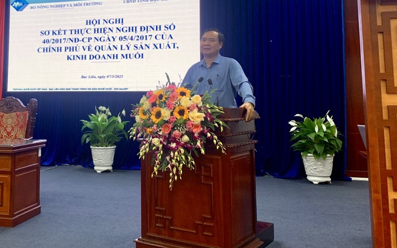 Kiểm soát chặt chẽ muối nhập khẩu, bảo vệ sản xuất trong nước