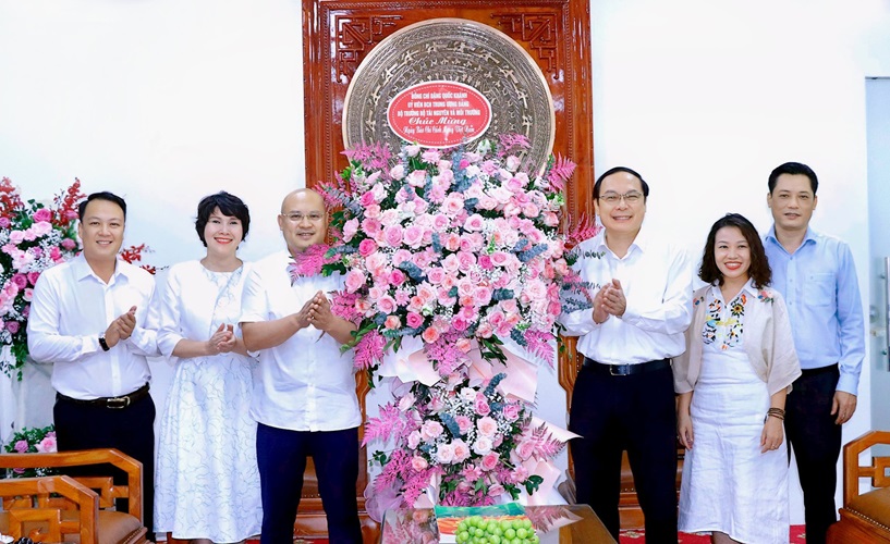 Thứ trưởng Lê Công Thành chúc mừng các cơ quan báo chí, truyền thông ngành TN&MT nhân Ngày Báo chí Cách mạng Việt Nam