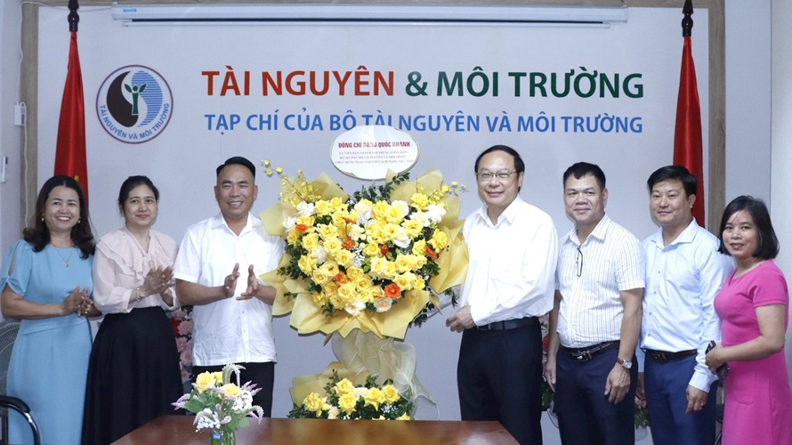 Thứ trưởng Lê Công Thành chúc mừng các cơ quan báo chí, truyền thông ngành TN&MT nhân Ngày Báo chí Cách mạng Việt Nam