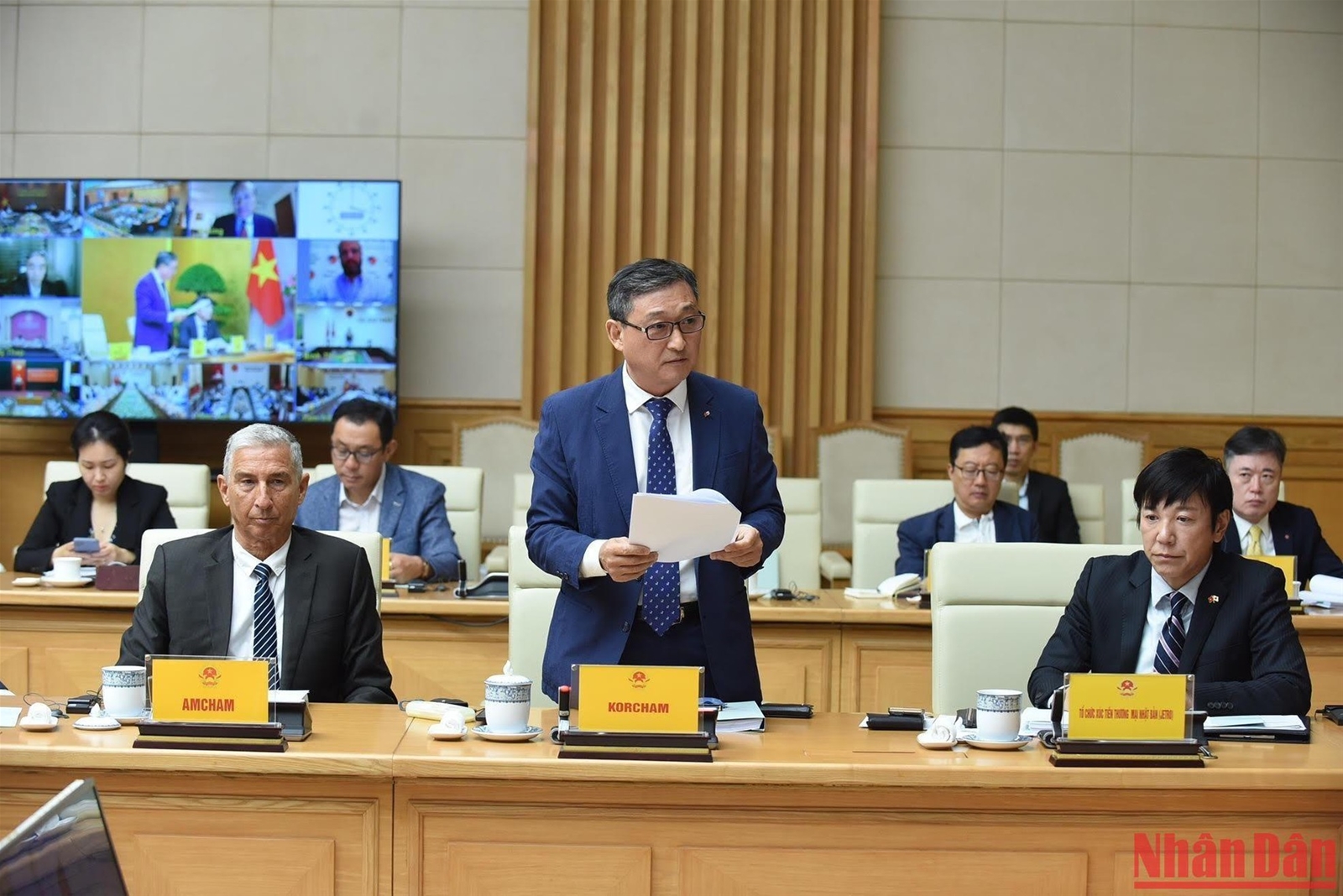 Thủ tướng Phạm Minh Chính chủ trì Hội nghị Thủ tướng Chính phủ với doanh nghiệp đầu tư nước ngoài