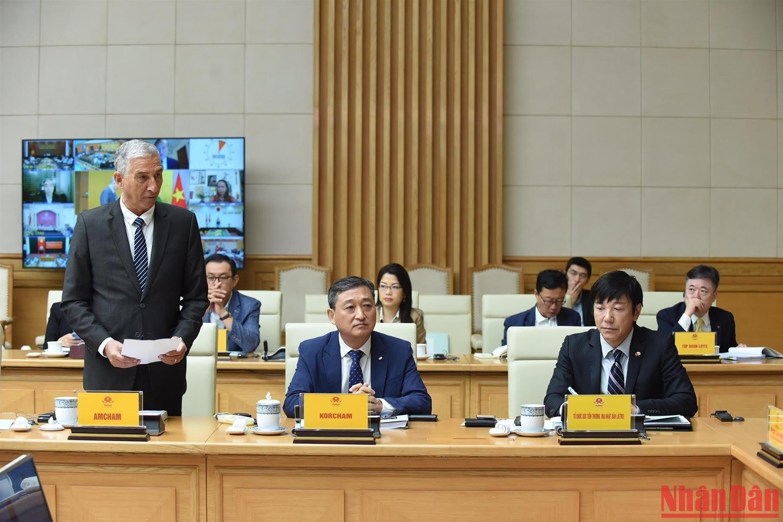 Thủ tướng Phạm Minh Chính chủ trì Hội nghị Thủ tướng Chính phủ với doanh nghiệp đầu tư nước ngoài