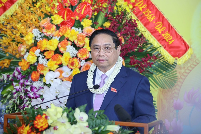 Thủ tướng Phạm Minh Chính chúc mừng Đại lễ Phật đản 2024