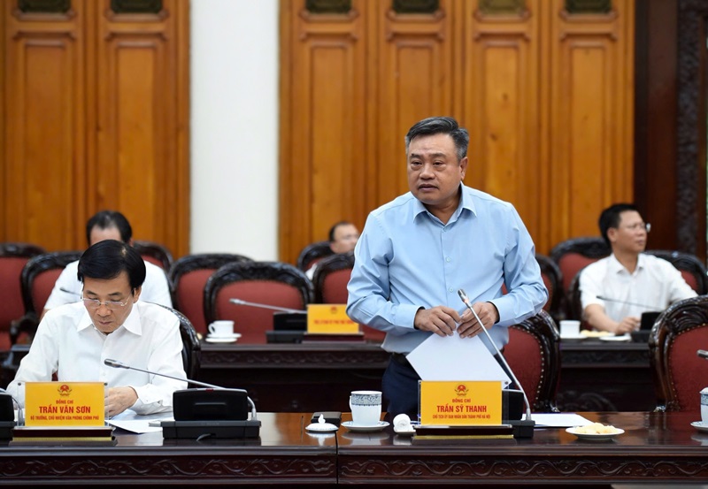 Thủ tướng chủ trì cuộc họp Thường trực Tiểu ban Kinh tế-xã hội Đại hội XIV của Đảng