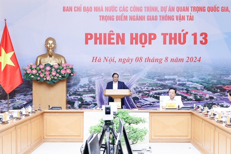 Thủ tướng chủ trì phiên họp Ban Chỉ đạo các công trình, dự án quan trọng quốc gia, trọng điểm ngành GTVT