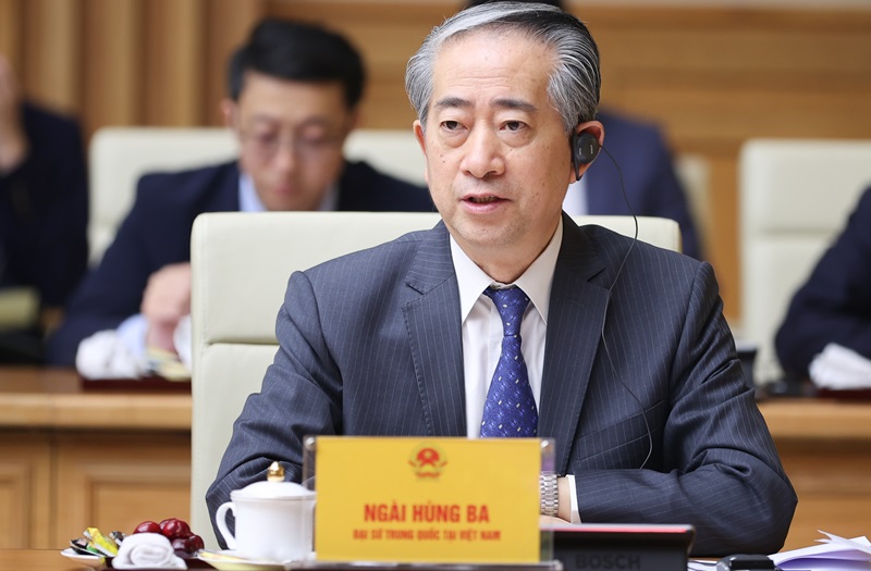 Thủ tướng Phạm Minh Chính: Khuyến khích các dự án lớn, công nghệ cao của doanh nghiệp Trung Quốc