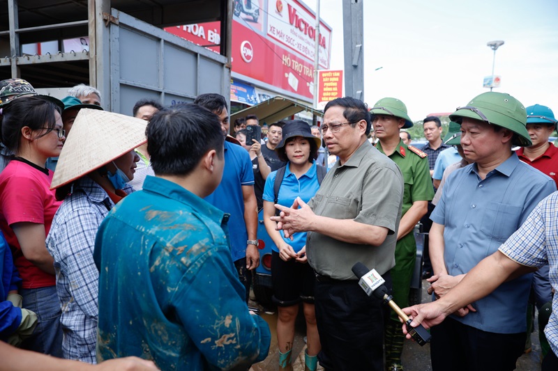 Thủ tướng Phạm Minh Chính: Hỗ trợ ngay Yên Bái 50 tỷ đồng khắc phục hậu quả thiên tai