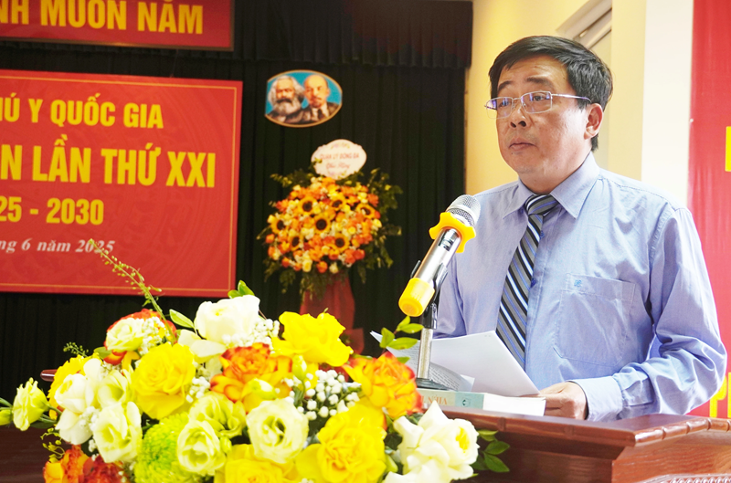 Xây dựng Đảng bộ vững mạnh, đưa Viện Thú y Quốc gia lên tầm cao mới