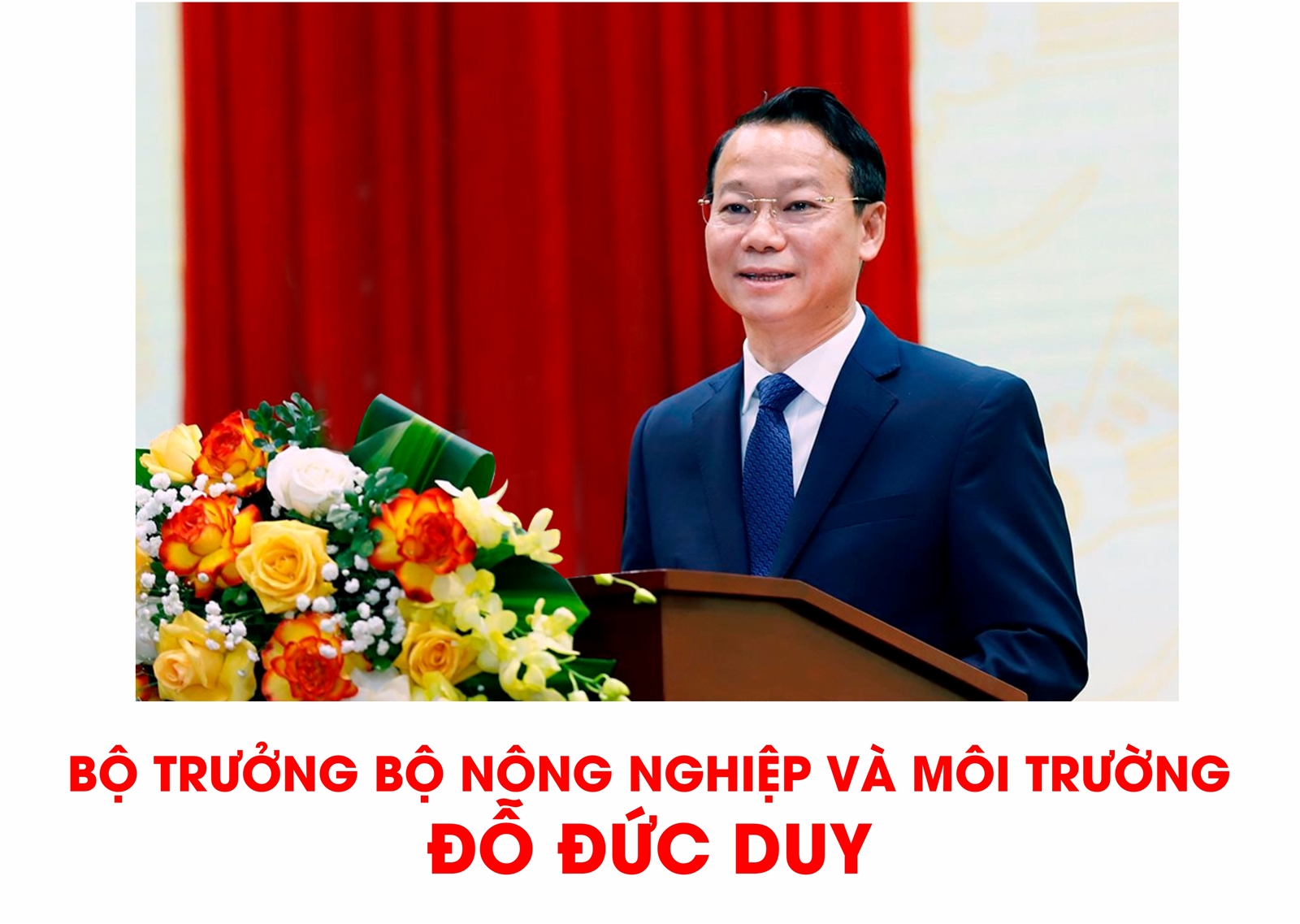 Đồng chí Đỗ Đức Duy được bầu làm Bộ trưởng Bộ Nông nghiệp và Môi trường