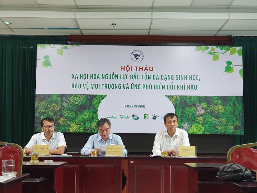 Xã hội hóa nguồn lực bảo tồn đa dạng sinh học, bảo vệ môi trường và ứng phó biến đổi khí hậu