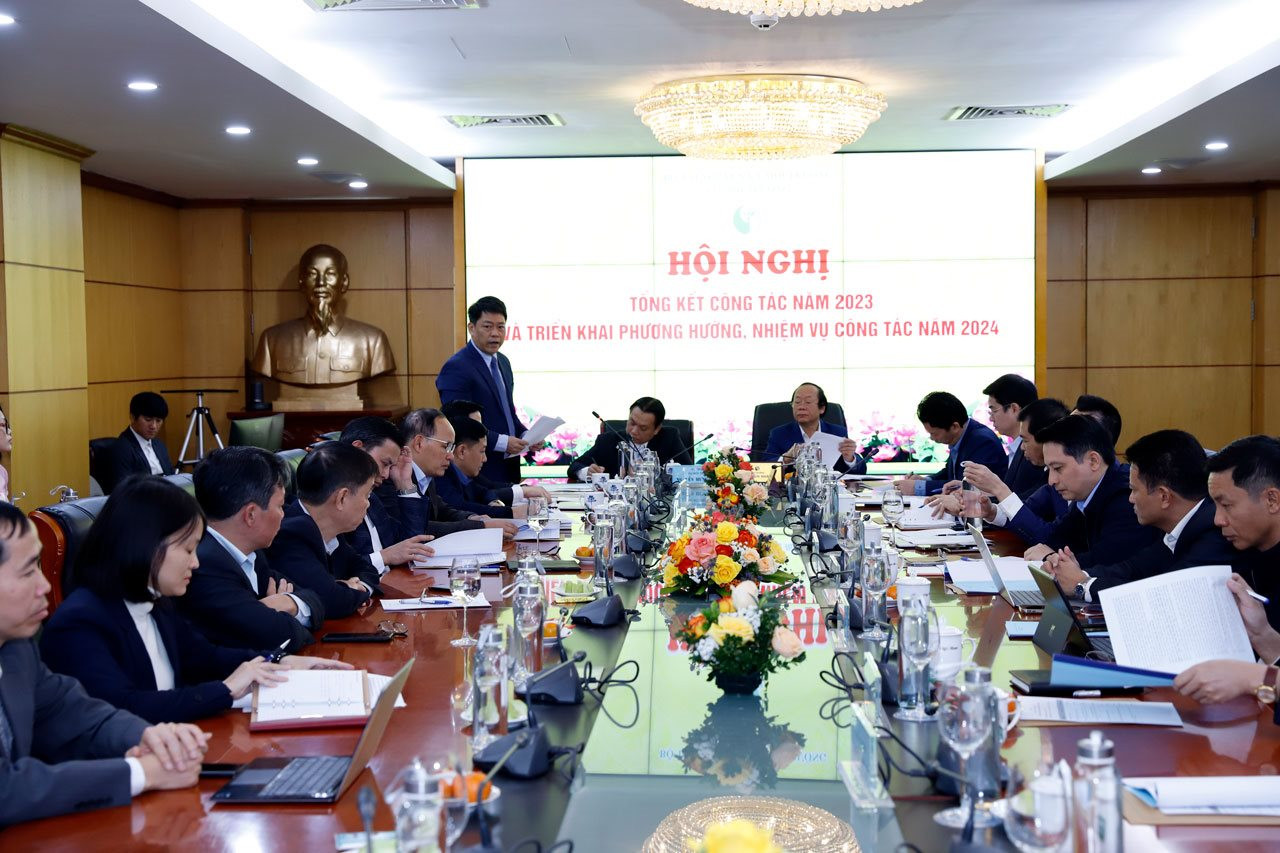 Bộ trưởng Đặng Quốc Khánh dự Hội nghị triển khai phương hướng, nhiệm vụ công tác năm 2024 của Vụ Môi trường