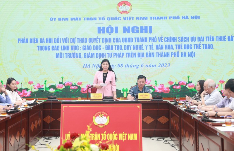 Hà Nội xem xét chính sách ưu đãi tiền thuê đất trong nhiều lĩnh vực