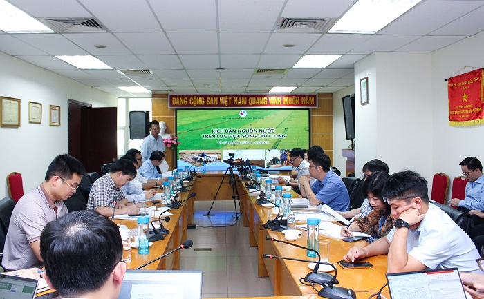 Họp thẩm định Kịch bản nguồn nước trên lưu vực sông Cửu Long