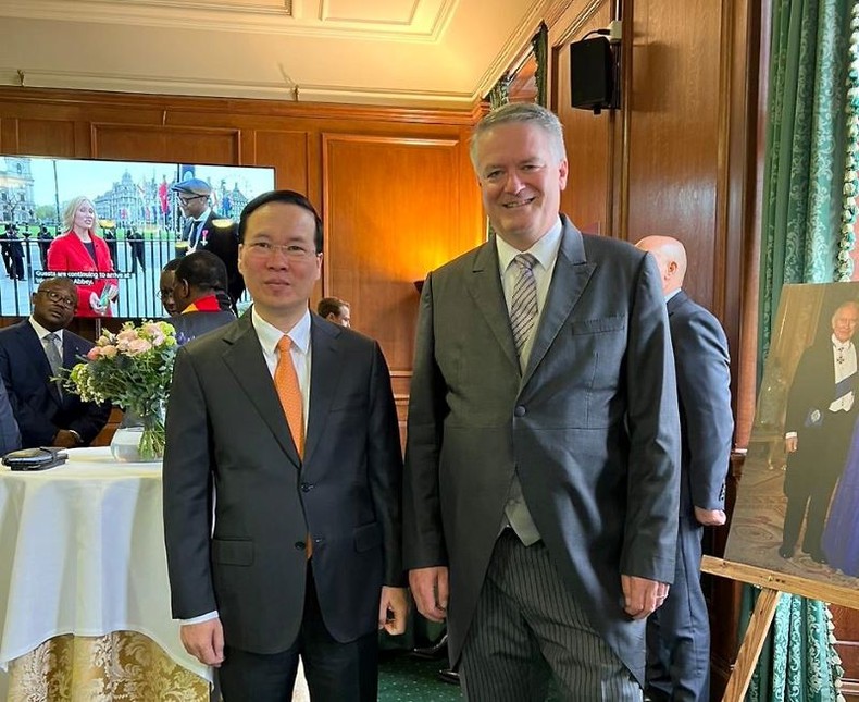 Chủ tịch nước Võ Văn Thưởng dự Lễ đăng quang của Nhà vua Anh