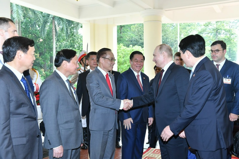 Tổng Bí thư Nguyễn Phú Trọng hội đàm với Tổng thống Liên bang Nga Vladimir Putin