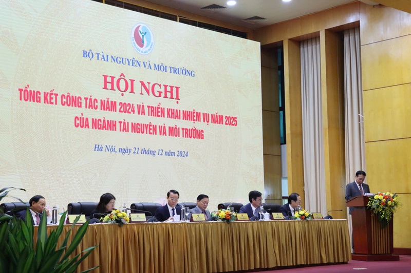 Hội nghị Tổng kết công tác ngành Tài nguyên và Môi trường 2024: Những cam kết và thách thức trong năm 2025