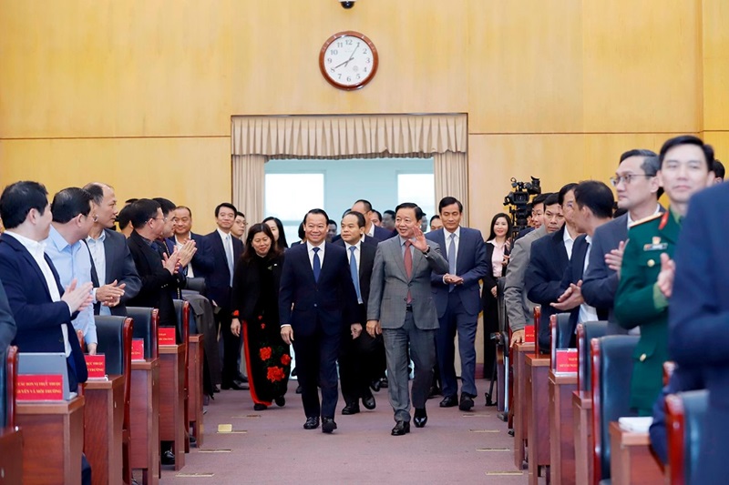 Hội nghị Tổng kết công tác năm 2024 và triển khai nhiệm vụ năm 2025 của ngành Tài nguyên và Môi trường