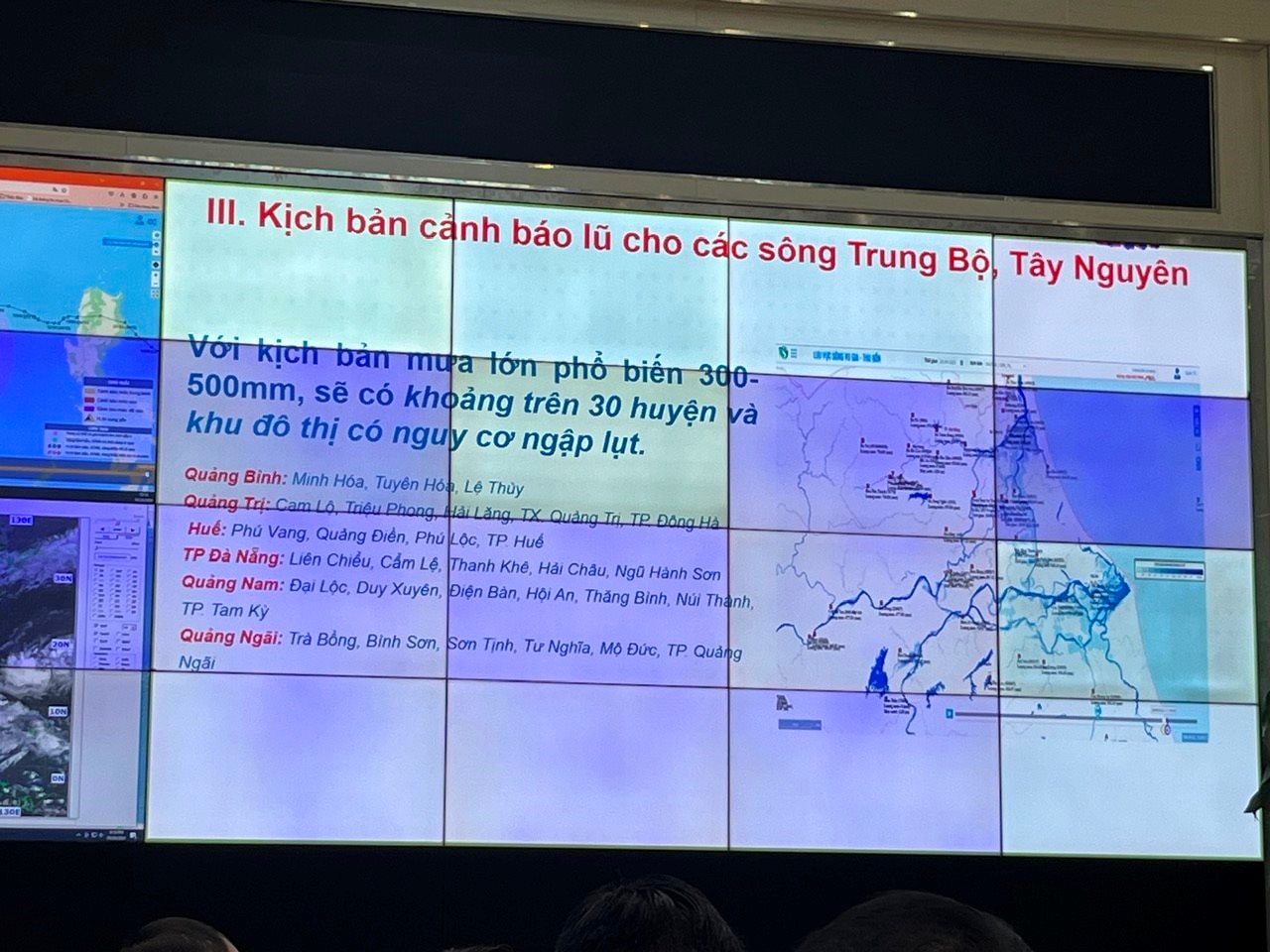 Cần chủ động ứng phó mưa cường suất lớn, ngập lụt do bão