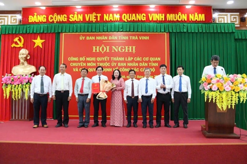 Ông Trần Trường Giang làm Giám đốc Sở Nông nghiệp và Môi trường Trà Vinh