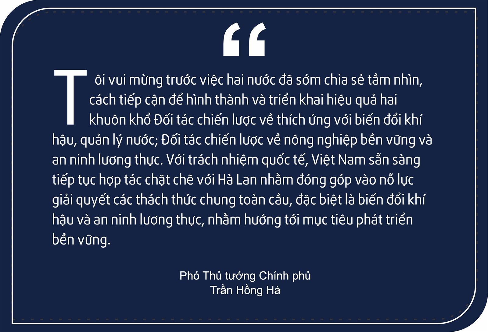 Đối tác toàn diện chung tay ứng phó thách thức toàn cầu