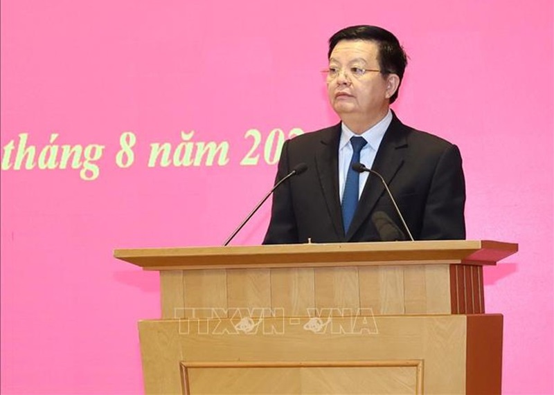 Công bố quyết định của Bộ Chính trị phân công Trưởng Ban Kinh tế Trung ương và Trưởng Ban Dân vận Trung ương