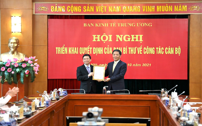 Ban Bí thư điều động, bổ nhiệm Phó Trưởng Ban Kinh tế Trung ương