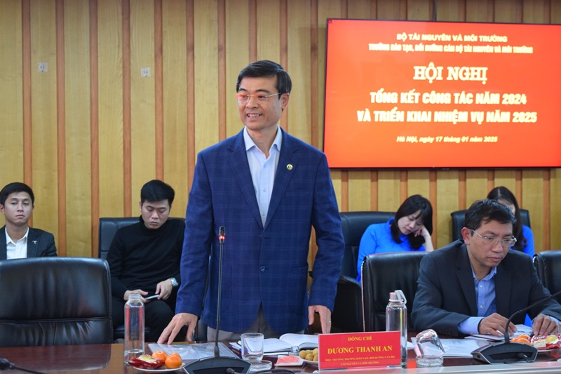 Trường Đào tạo, Bồi dưỡng cán bộ TN&MT triển khai nhiệm vụ năm 2025