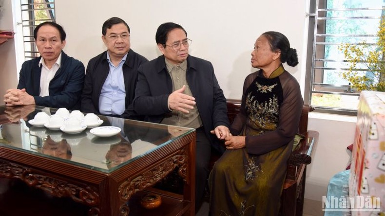 Thủ tướng Phạm Minh Chính khảo sát một số dự án, công trình trọng điểm tại Nam Định