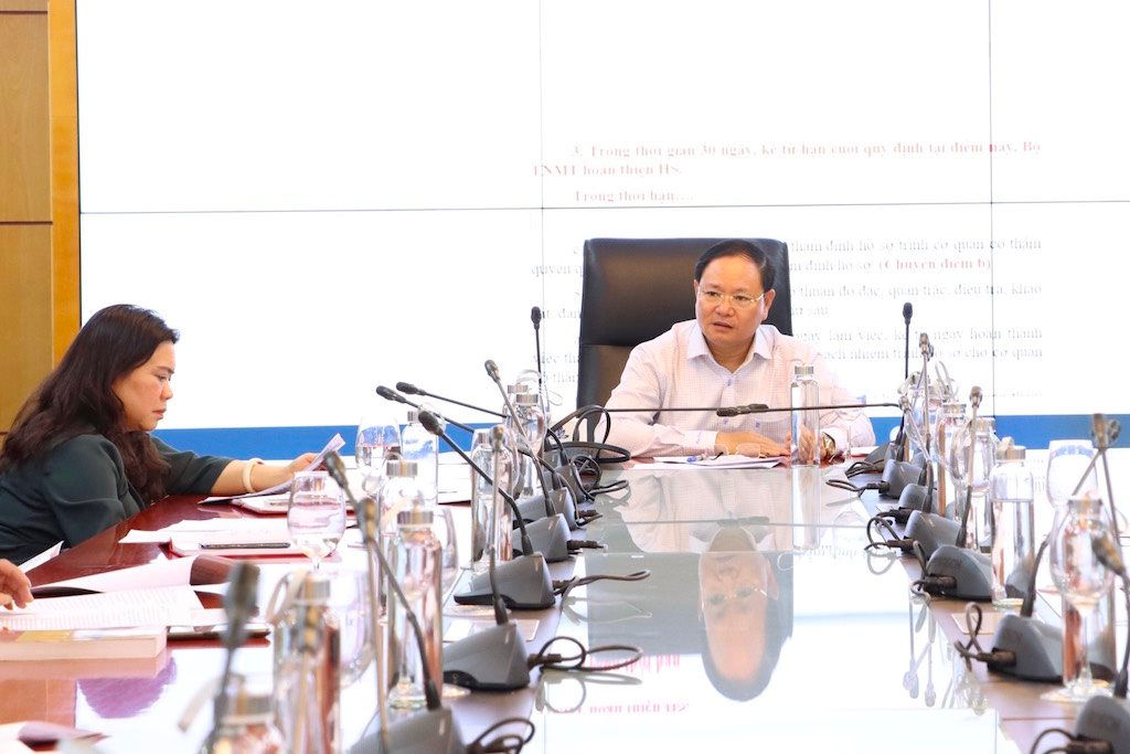 Xây dựng dự thảo Nghị định sửa đổi, bổ sung 2 Nghị định về quản lý tài nguyên biển