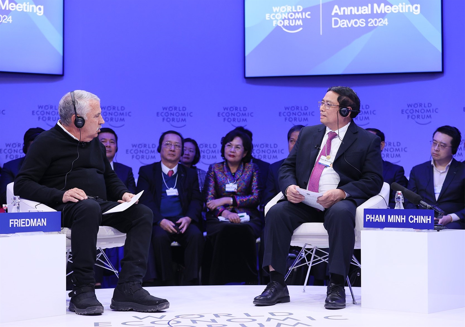 'Việt Nam: Định hướng tầm nhìn toàn cầu' - phiên đối thoại điểm nhấn tại WEF Davos