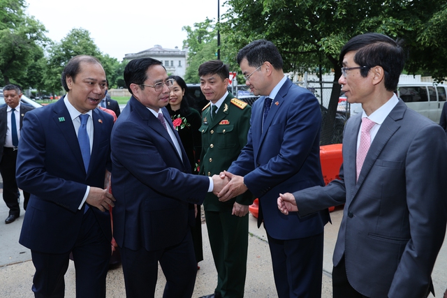 Thủ tướng Phạm Minh Chính gặp mặt cộng đồng người Việt Nam ở Bờ Đông Hoa Kỳ
