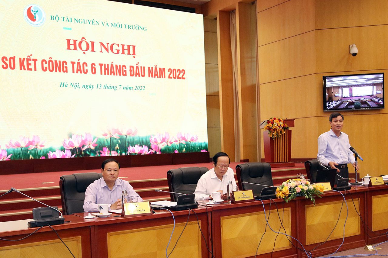 Bộ TN&MT tập trung nguồn lực hoàn thành nhiệm vụ 6 tháng cuối năm 2022