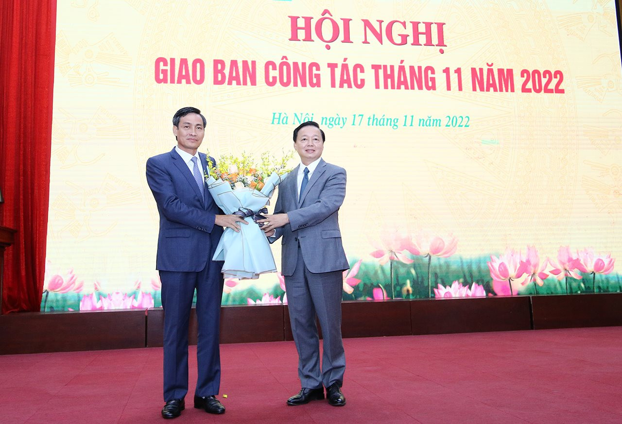 Bộ TN&MT tổ chức Hội nghị Giao ban công tác tháng 11