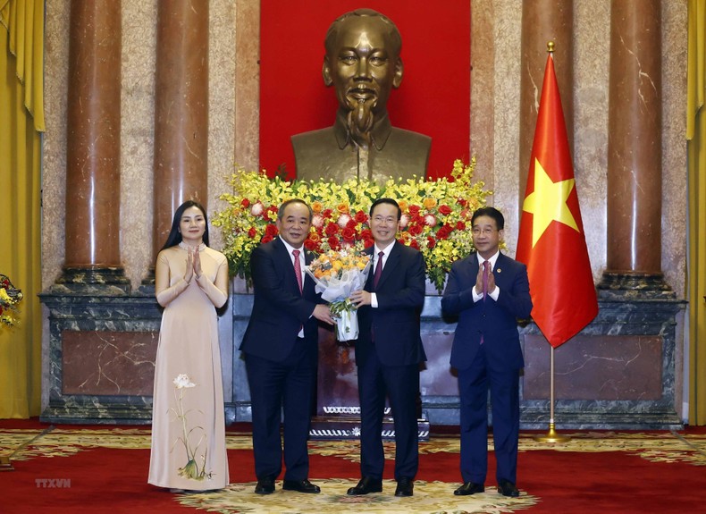 Chủ tịch nước Võ Văn Thưởng gặp mặt cán bộ Văn phòng Chủ tịch nước