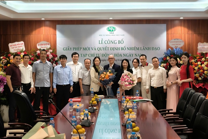 Tạp chí Tự động hóa Ngày nay công bố Giấy phép hoạt động mới và Quyết định bổ nhiệm lãnh đạo