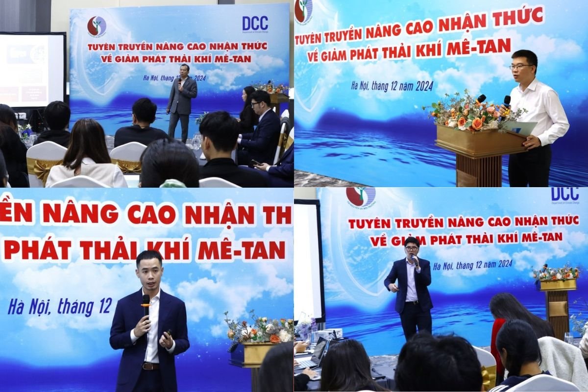 Nâng cao nhận thức cho thanh niên về giảm phát thải khí mê-tan