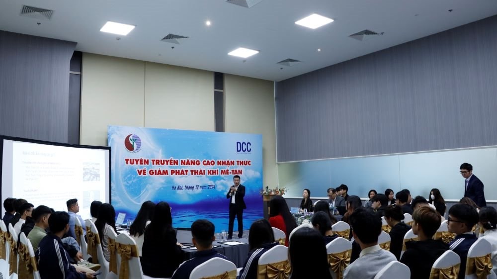 Nâng cao nhận thức cho thanh niên về giảm phát thải khí mê-tan