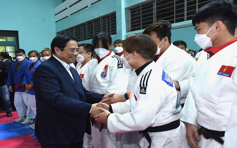 Thủ tướng Phạm Minh Chính kiểm tra công tác chuẩn bị SEA Games 31
