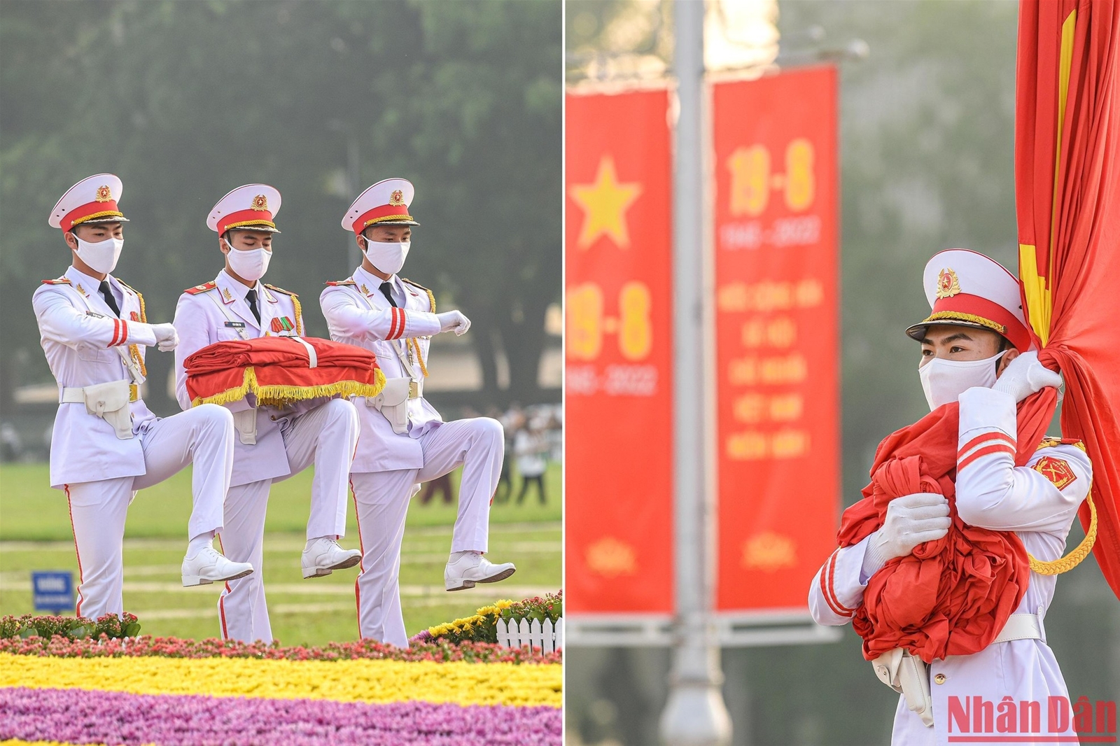 Thiêng liêng nghi lễ thượng cờ mừng Quốc khánh 2/9