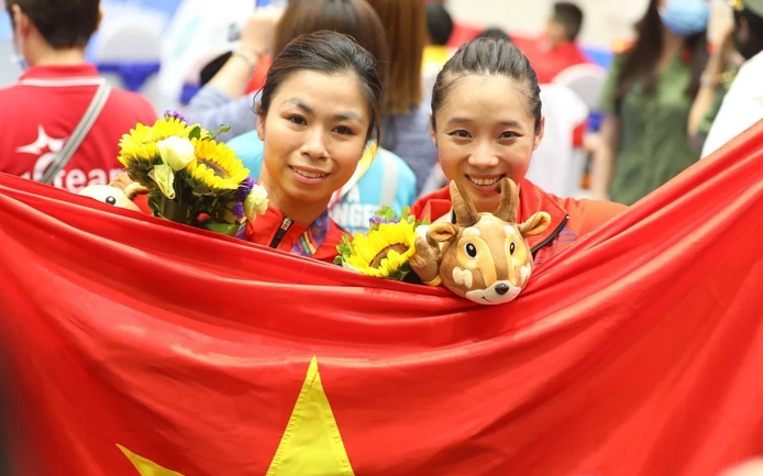 SEA Games 31: “Mưa vàng” ngày Chủ nhật từ các nữ vận động viên Việt Nam