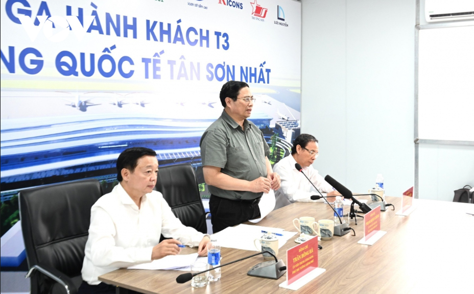 Lần thứ 4 Thủ tướng kiểm tra Dự án Nhà ga T3, Cảng Hàng không Tân Sơn Nhất