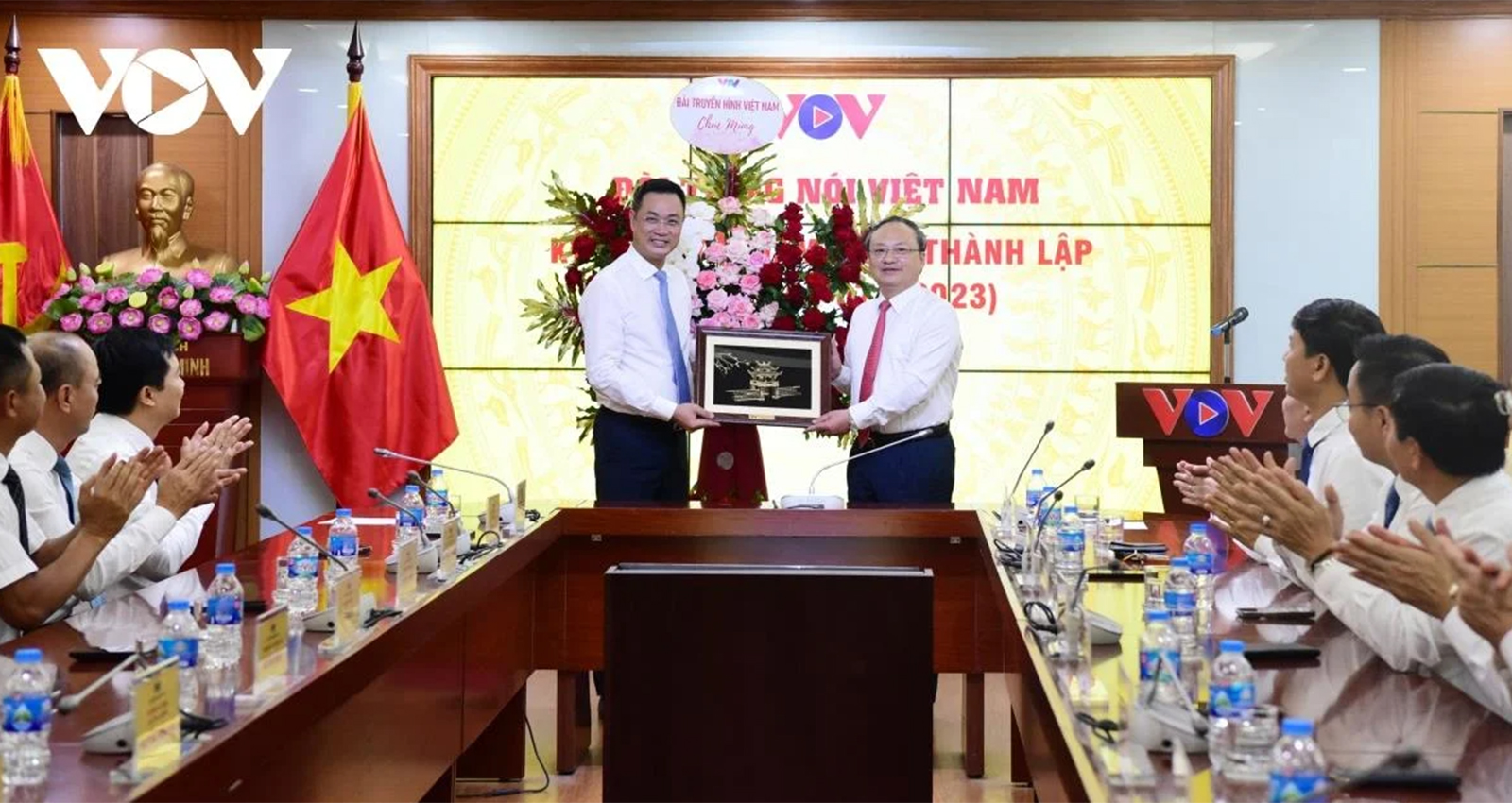 VOV và VTV tăng cường hợp tác, tuyên truyền giữa hai cơ quan báo chí chủ lực