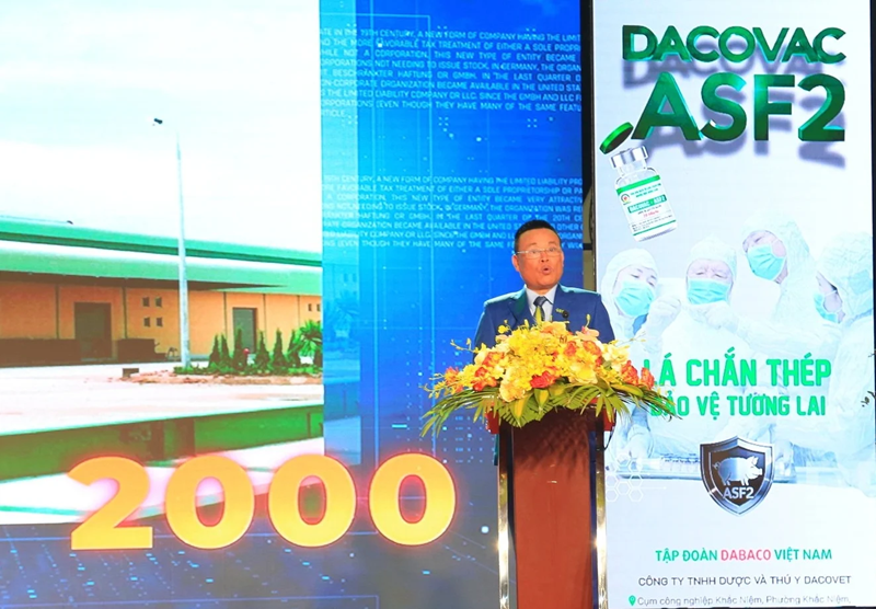Công bố lưu hành thương mại vacxin dịch tả lợn Châu Phi Dacovac - ASF2
