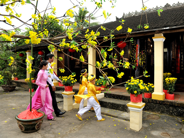 Tết Xuân đằm thắm vị quê