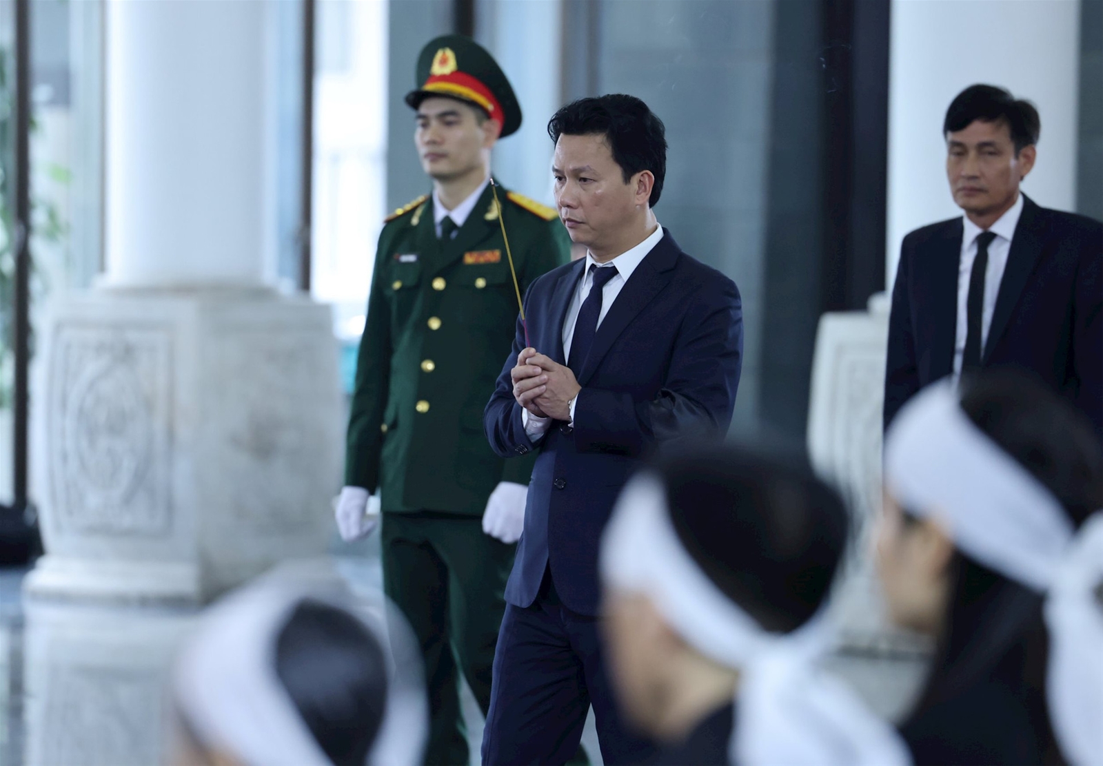 Đoàn Bộ Tài nguyên và Môi trường viếng Tổng Bí thư Nguyễn Phú Trọng