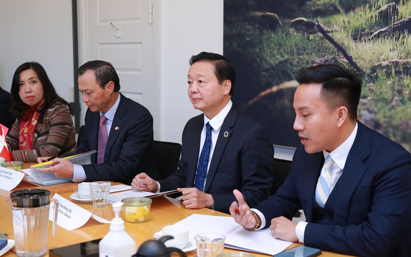 Mở rộng hợp tác Việt Nam-Đan Mạch trong quản lý hiệu quả nguồn nước, xử lý rác thải, kiểm soát ô nhiễm