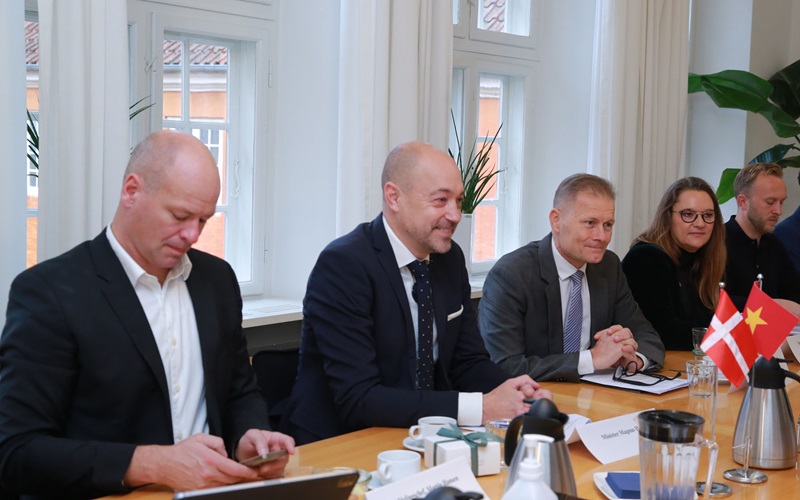 Mở rộng hợp tác Việt Nam-Đan Mạch trong quản lý hiệu quả nguồn nước, xử lý rác thải, kiểm soát ô nhiễm