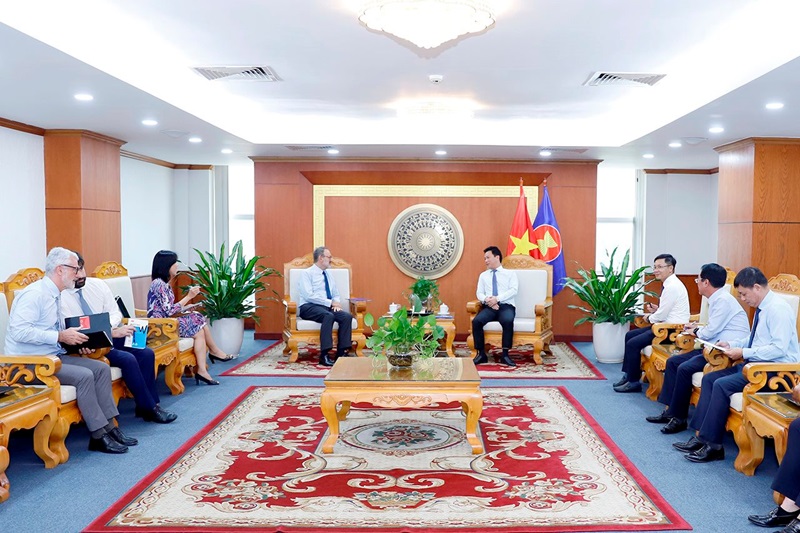 Việt Nam - Italy: Thúc đẩy mối quan hệ hợp tác trong lĩnh vực tài nguyên và môi trường ngày càng toàn diện